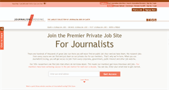 Desktop Screenshot of journalismcrossing.com