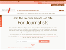 Tablet Screenshot of journalismcrossing.com